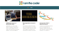 Desktop Screenshot of iamthecoder.com